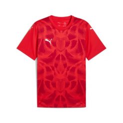 Koszulka Puma Ultimate. Czerwone t-shirty sportowe męskie Puma, z materiału, bez ramiączek, do piłki nożnej. Za 174.50 zł.