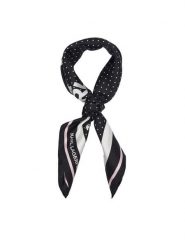 KARL LAGERFELD Apaszka B3W33037 Czarny. Czarne apaszki damskie Karl Lagerfeld, bez wzorów. Za 429.99 zł.