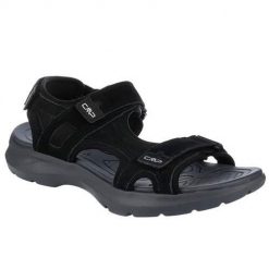 Buty do chodzenia męskie CMP Emby Hiking. Czarne buty trekkingowe męskie CMP, z materiału, bez zapięcia, trekkingowe. Za 344.00 zł.