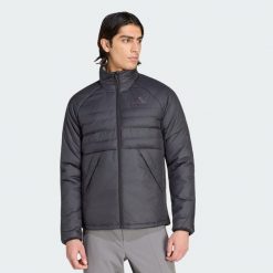 Kurtka z izolacją Terrex Multi Climawarm. Czarne kurtki męskie Adidas, m, bez wzorów, z materiału, na fitness i siłownię, climawarm (adidas). Za 569.00 zł.