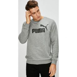 Puma - Bluza. Szare bluzy bez kaptura męskie Puma, l, z bawełny. W wyprzedaży za 159.90 zł.