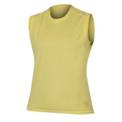 Damski tank top Endura SingleTrack. Zielone topy damskie ENDURA, l, bez wzorów, bez kołnierzyka. Za 169.99 zł.