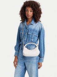Guess Torebka Gilda Mini HWZG97 47730 Biały. Białe torebki klasyczne damskie Guess, z aplikacjami, ze skóry, bez dodatków. Za 494.99 zł.