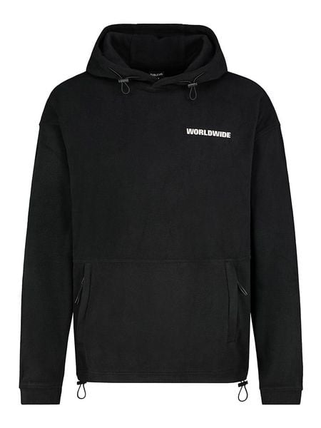 Sublevel Bluza polarowa w kolorze czarnym rozmiar: L. Czarne bluzy z kapturem męskie Sublevel, l, z polaru. Za 192.79 zł.