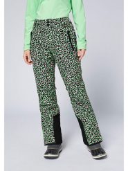 Chiemsee Spodnie narciarskie w kolorze zielono-czarno-różowym rozmiar: 34. Zielone spodnie dresowe damskie Chiemsee, bez wzorów. Za 370.71 zł.