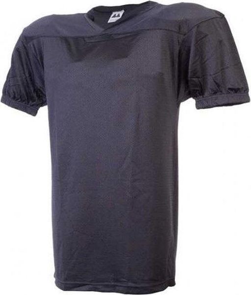 Koszulka do futbolu amerykańskiego MM dla młodzieży. Czarna t-shirty damskie MM, m, bez wzorów, z materiału, bez kołnierzyka. Za 215.78 zł.