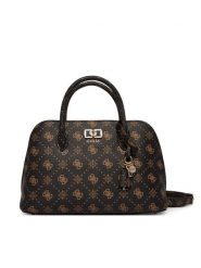 Guess Torebka Emelie Logo HWGP99 28060 Brązowy. Brązowe torebki klasyczne damskie Guess, z aplikacjami, ze skóry, bez dodatków. Za 749.99 zł.