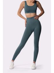 Spaio Legginsy sportowe "Adapt" w kolorze niebieskim rozmiar: S. Niebieskie legginsy damskie Spaio, s, bez wzorów, z materiału, outdoorowe. Za 131.74 zł.