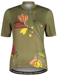 Maloja Koszulka kolarska "SarsteinM" w kolorze khaki rozmiar: S. Brązowe bluzki sportowe damskie Maloja, s, bez wzorów, z materiału, bez ramiączek. Za 175.67 zł.