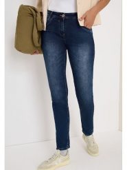 Cecil Dżinsy - Slim fit - w kolorze granatowym rozmiar: W26/L32. Niebieskie jeansy damskie Cecil. Za 158.10 zł.