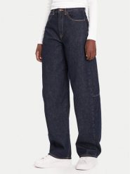 Calvin Klein Jeans Jeansy Extreme LV047D701G Granatowy Barrel Fit. Niebieskie jeansy damskie Calvin Klein Jeans. Za 499.99 zł.