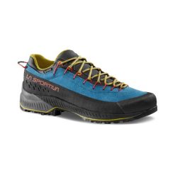 Buty podejściowe męskie La Sportiva TX4 Evo z membraną. Niebieskie buty trekkingowe męskie La Sportiva, bez zapięcia, trekkingowe. Za 809.99 zł.