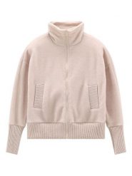 Jeanne Baret Kurtka polarowa "Wallis" w kolorze kremowym rozmiar: 40. Brązowe kurtki damskie Jeanne Baret, bez wzorów, z polaru, bez kaptura. Za 249.17 zł.