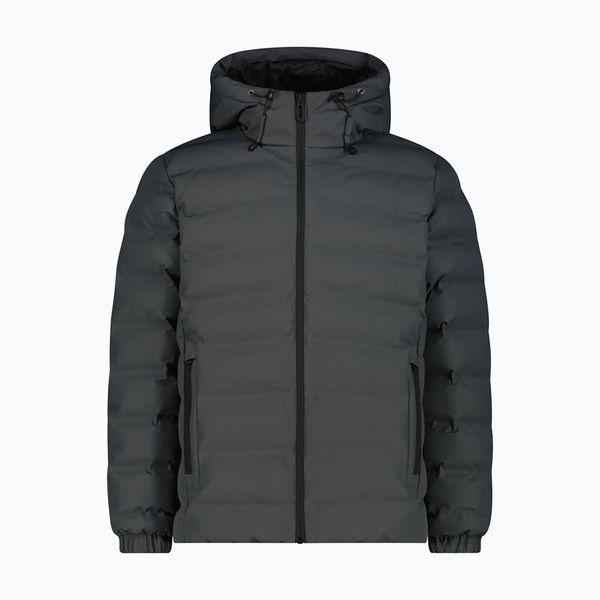 Kurtka ocieplana męska CMP 35K3697 Fix Hood. Szare kurtki męskie CMP, m, bez wzorów, z materiału, bez kaptura. Za 611.79 zł.