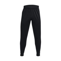 Spodnie treningowe męskie Under Armour Fleece Joggers Loose. Czarne spodnie dresowe męskie Under Armour, bez wzorów, z bawełny. Za 262.00 zł.