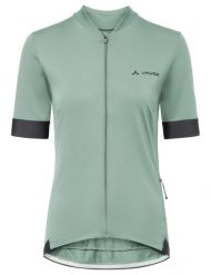 Koszulka damska Kuro FZ Tricot II. Zielone topy sportowe damskie Vaude, bez wzorów, z materiału, bez ramiączek. Za 339.00 zł.