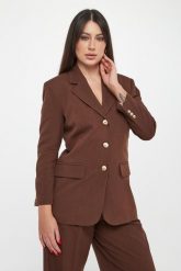 Marynarka damska z lnem MLSCACHI MARELLA SPORT. Marynarki i żakiety damskie Marella Sport, bez wzorów, sportowe. Za 1,739.00 zł.