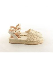 Poti Pati Espadryle w kolorze białym rozmiar: 40. Białe espadryle damskie Poti Pati, bez wzorów, bez obcasa, na platformie. Za 92.21 zł.