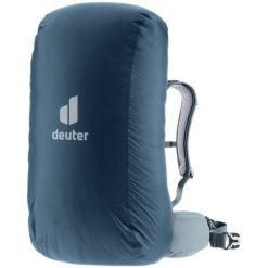 Pokrowiec przeciwdeszczowy na plecak Deuter Rain Cover I - ara. Niebieskie plecaki damskie Deuter, bez wzorów, z materiału. Za 87.99 zł.