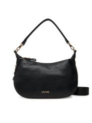 Liu Jo Torebka Esc M Hobo AF5133 E0058 Czarny. Czarne torebki klasyczne damskie Liu Jo, bez wzorów, ze skóry, bez dodatków. Za 629.99 zł.