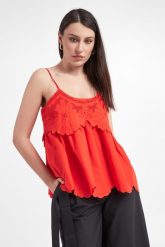 Top damski TWINSET. Topy damskie Twinset Milano, m, bez wzorów, bez kołnierzyka. W wyprzedaży za 327.20 zł.