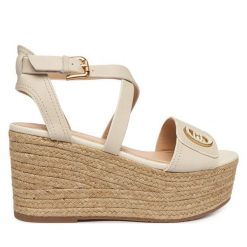 Espadryle Liu Jo. Białe espadryle damskie Liu Jo, bez wzorów, bez obcasa. Za 559.99 zł.