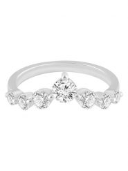 Diamonds lab grown Złoty pierścionek z diamentami rozmiar: 58. Szare pierścionki damskie Diamonds lab grown, z diamentem, złote. Za 3,893.99 zł.