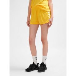 Szorty damskie Hummel XK Core Poly. Brązowe szorty damskie HUMMEL, bez wzorów, sportowe. Za 122.50 zł.