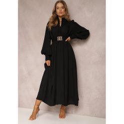 Czarna Sukienka Elothoe. Czarne sukienki damskie Renee, na randkę, l, bez wzorów, z koronki, vintage, bez kołnierzyka, bez ramiączek, maxi. W wyprzedaży za 181.99 zł.