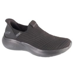 Buty sportowe Sneakersy damskie, Slip-Ins Bobs Infinity - Daily. Czarne buty sportowe na co dzień damskie Skechers, bez wzorów, z materiału, trekkingowe, Skechers Sport. Za 382.00 zł.