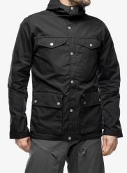 Kurtka outdoorowa męska Fjallraven Greenland Jacket. Czarne kurtki outdoor męskie Fjällräven, m, bez wzorów, z bawełny. Za 1,032.89 zł.