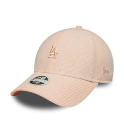 Czapka baseballowa damska Los Angeles Dodgers New Era 9Forty Mini Cord. Czerwone czapki z daszkiem damskie New Era, bez wzorów, z poliesteru. Za 222.00 zł.