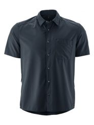 Gonso Koszula kolarska "Adventure" w kolorze granatowym rozmiar: XL. Niebieskie koszule męskie Gonso, xl, bez wzorów, z materiału, bez kołnierzyka, bez ramiączek. Za 285.95 zł.