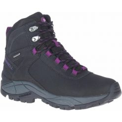 Buty Trekkingowe Damskie Merrell Vego Mid LTR Waterproof. Czarne obuwie trekkingowe damskie MERRELL. Za 575.35 zł.