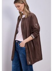 Street One Płaszcz przejściowy w kolorze brązowym rozmiar: 40. Brązowe płaszcze damskie Street One, bez wzorów, street. Za 321.39 zł.