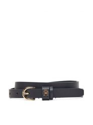 Tommy Hilfiger Pasek Damski Essential Effortless 1.5 AW0AW17759 Granatowy. Niebieskie paski damskie Tommy Hilfiger, bez wzorów, ze skóry. Za 149.99 zł.