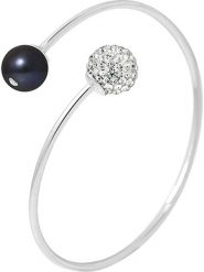 Pearline Srebrna bransoletka z perłą rozmiar: onesize. Szare bransoletki damskie Pearline, srebrne. Za 382.99 zł.