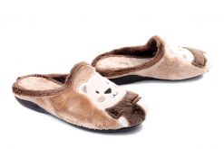 Sanital Flex Z32058X cream, klapki damskie. Brązowe klapki damskie Sanital Flex, bez wzorów, bez obcasa. Za 129.90 zł.