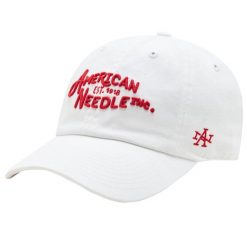 Czapka z daszkiem męska American Needle Ballpark AN Cap. Białe czapki męskie AMERICAN CLASSIC, bez wzorów, z bawełny, sportowe. Za 79.99 zł.