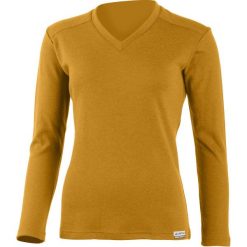 Koszulka termoaktywna merino dla kobiet STELA. Brązowe bielizna termoaktywna damska LASTING, m, bez wzorów, z materiału, bez ramiączek. Za 653.65 zł.