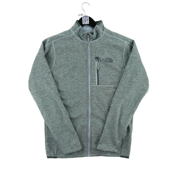 Second life - The North Face polarowa kurtka męska - Jak nowy. Szare kurtki męskie The North Face, l, bez wzorów, z materiału, eleganckie, bez kaptura. Za 170.36 zł.