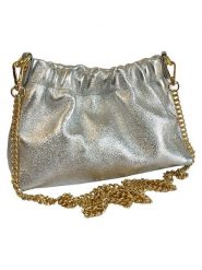 ORE10 Torebka w kolorze srebrnym - 23 x 14 x 8 cm rozmiar: onesize. Szare torebki klasyczne damskie ORE10, bez wzorów, z materiału, bez dodatków. Za 162.49 zł.