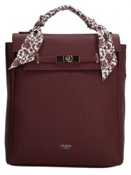 Charm Plecak w kolorze bordowym - 27 x 32 x 10 cm rozmiar: onesize. Czerwone plecaki damskie Charm, bez wzorów, z materiału. Za 129.95 zł.