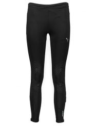Puma Legginsy funkcyjne "Running ACTV" w kolorze czarnym rozmiar: M. Czarne legginsy damskie Puma, m, bez wzorów. Za 241.56 zł.