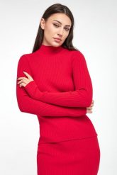Sweter damski z półgolfem TWINSET. Swetry klasyczne damskie Twinset Milano, m, bez kołnierzyka. W wyprzedaży za 551.85 zł.