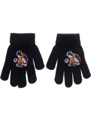 Dragon Ball Z Rękawiczki "Dragon Ball Z" w kolorze czarnym rozmiar: onesize. Czarne rękawiczki dziecięce Dragon Ball Z, prążkowane, bez ramiączek. Za 13.04 zł.