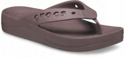 Japonki Dla Dorosłych Crocs Baya Platform Flip. Brązowe klapki i japonki męskie Crocs, z materiału. Za 139.99 zł.