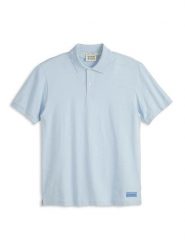 Scotch & Soda Koszulka polo w kolorze błękitnym rozmiar: M. Niebieskie koszulki polo męskie Scotch & Soda, m, bez wzorów, bez ramiączek. Za 114.17 zł.