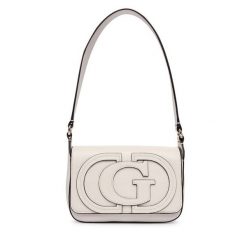 Torebka Guess. Białe torebki klasyczne damskie Guess, z aplikacjami, bez dodatków. Za 544.99 zł.