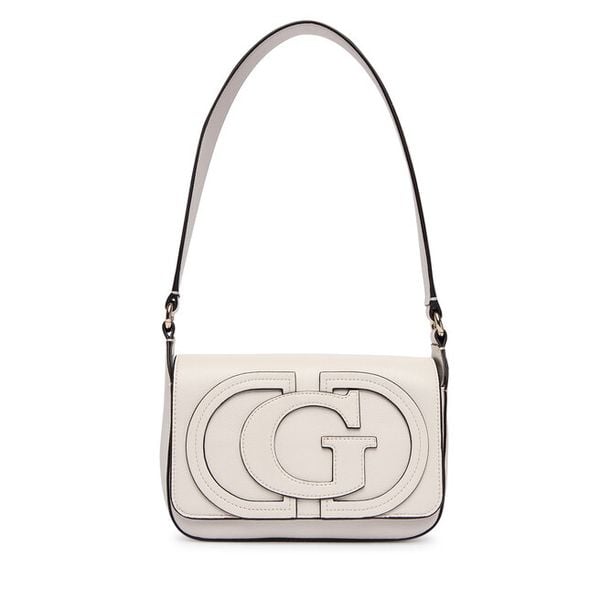 Torebka Guess. Białe torebki klasyczne damskie Guess, z aplikacjami, bez dodatków. Za 544.99 zł.